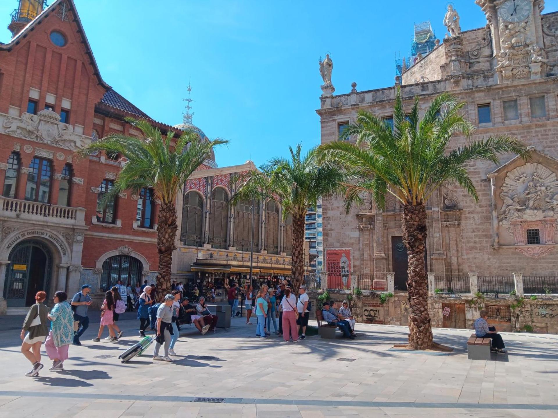 Apartamento Familiar Centro Historico Plaza Ayuntamiento "Ciutat Vella" Valencia Ngoại thất bức ảnh